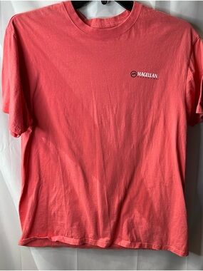 Magellan Outdoors Coral Short Sleeve Logo T‑Shirt
